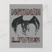 MOTHMAN LEVES POSTCARD POSTKARTE (Vorderseite)