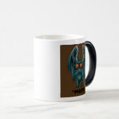 Mothman "Mort" Cryptid coffee Tasse (VorderseiteRechts)