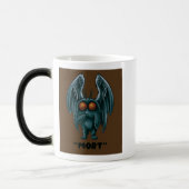 Mothman "Mort" Cryptid coffee Tasse (Links)