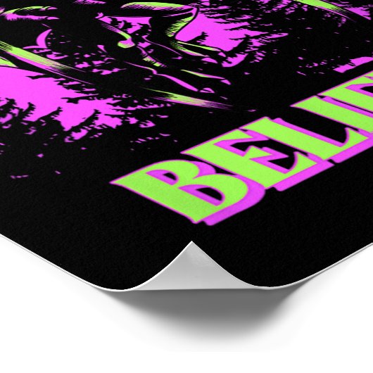 Mothman - Mothman glaubt an dich Poster (Ecke)