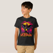 Mothman Movie Fun Cryptid Halloween Myth Monster C T-Shirt (Vorne ganz)