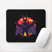 Mothman Niedlich Cryptid Creatures Point Pleasant  Mousepad (Mit Mouse)