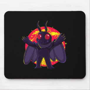 Mothman Niedlich Cryptid Creatures Point Pleasant  Mousepad