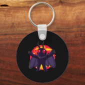 Mothman Niedlich Cryptid Creatures Point Pleasant  Schlüsselanhänger (Vorderseite)