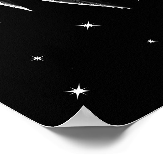 Mothman Poster (Ecke)