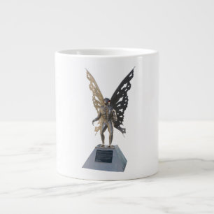 Mothman Statue vom Punkt angenehmes West Virginia Jumbo-Tasse