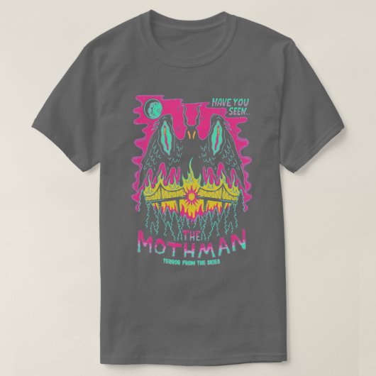 Mothman TShirt Geschenk für Fans (Design vorne)