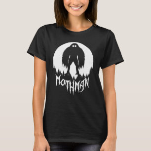 Mothman Vollmond Cooler Kryptid Für Männer Frauen T-Shirt
