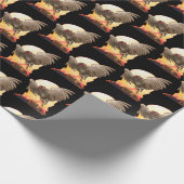 Mothman Wrapping Papier Geschenkpapier (Ecke)