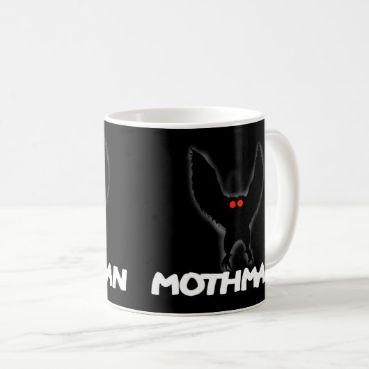 Mothmann Kaffeetasse (VorderseiteRechts)
