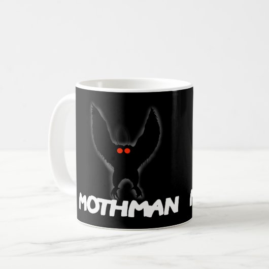 Mothmann Kaffeetasse (Vorderseite Links)