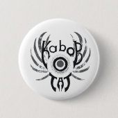 Mothmen Knopf Button (Vorderseite)