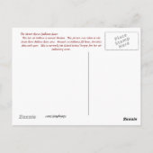 Mothra Hot Air Ballon Postkarte (Rückseite)