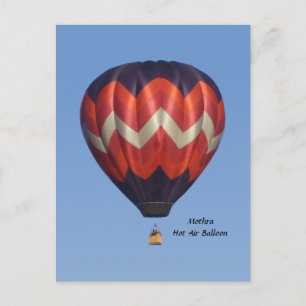 Mothra Hot Air Ballon Postkarte
