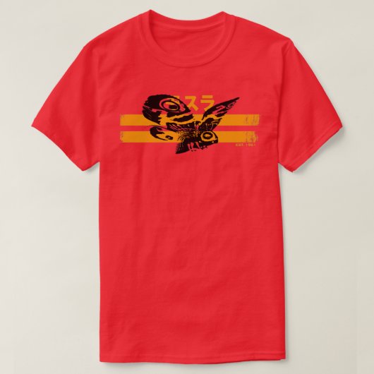 MOTHRA STRIPES T-Shirt (Design vorne)