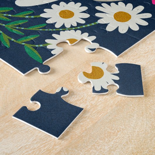 Moths and Mushroom Illustration Puzzle (Seite)