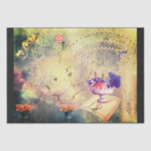 Moths and Stiefmütterchens Scrapbook Papers Seidenpapier (Vorderseite)