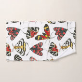 Moths Badhandtuch Set (Handtuch)