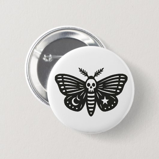 Moths Button (Vorne & Hinten)