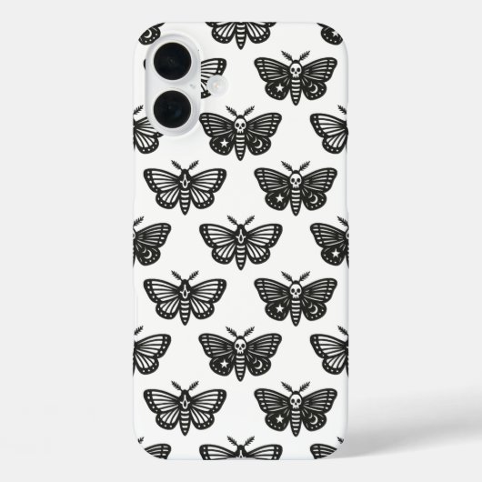 Moths Case-Mate iPhone Hülle (Rückseite)