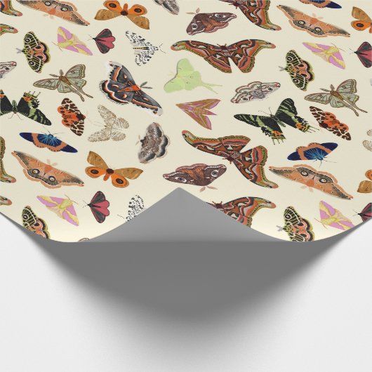 Moths Cottages Geschenkpapier (Ecke)