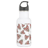 Moths Edelstahlflasche (Vorderseite)