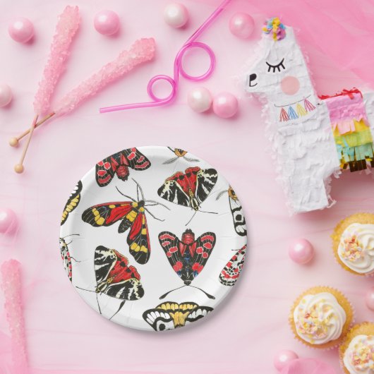 Moths Pappteller (Party)