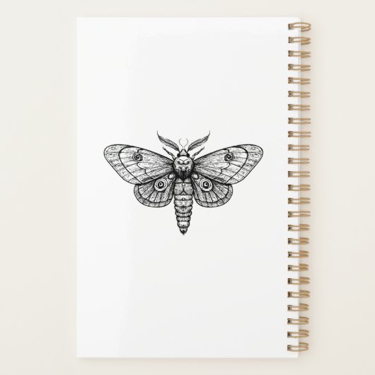 Moths Planner Planer (Rückseite)