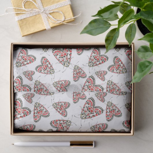 Moths Seidenpapier (Geschenk)