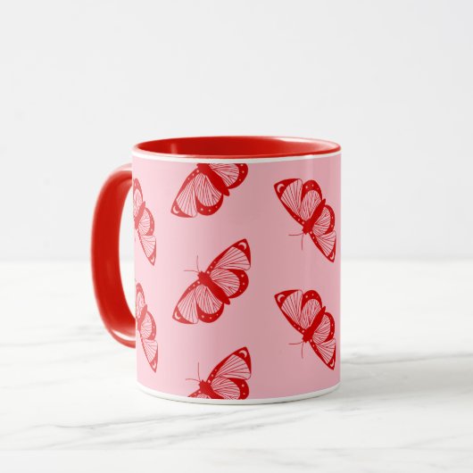 Moths Tasse (Vorderseite Links)