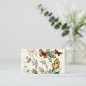 Moths William Forsell Kirby Visitenkarte (Stehend Vorderseite)