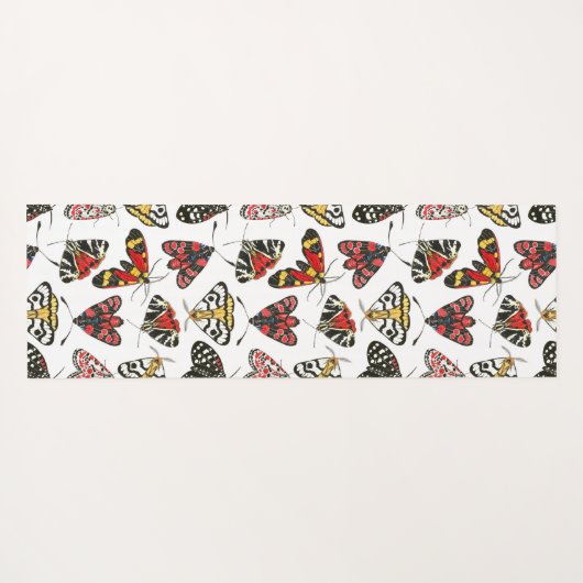 Moths Yogamatte (Rückseite (Horizontal))