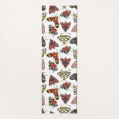 Moths Yogamatte (Rückseite)
