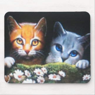Mothwing und Willowpaw mousepade Mousepad