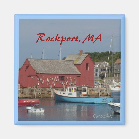 Motif #1 Rockport-Magnet Magnet (Vorne)
