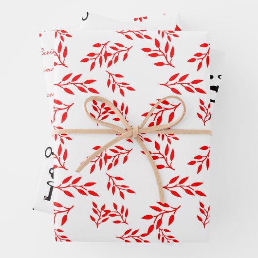 Motif Assorted Geschenkpapier Set (Beispiel)