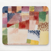 Motif aus Hammamet (1914) Gemälde von Paul Klee Mousepad (Vorne)