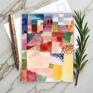 Motif aus Hammamet (1914) Gemälde von Paul Klee Postkarte