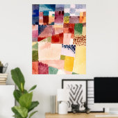 Motif aus Hammamet von Paul Klee, Abstrakte Kunst Poster (Heimbüro)
