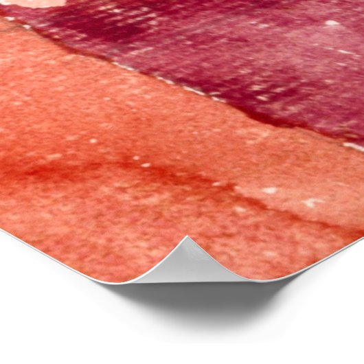 Motif aus Hammamet von Paul Klee, Abstrakte Kunst Poster (Ecke)