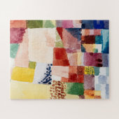 Motif aus Hammamet von Paul Klee, Abstrakte Kunst Puzzle (Horizontal)
