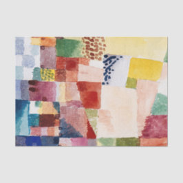 Motif aus Hammamet von Paul Klee, Abstrakte Kunst Seidenpapier