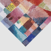 Motif aus Hammamet von Paul Klee, Abstrakte Kunst Seidenpapier (Ausschnitt)