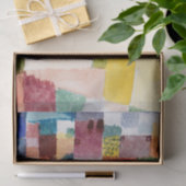 Motif aus Hammamet von Paul Klee, Abstrakte Kunst Seidenpapier (Geschenk)