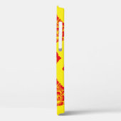 Motif Bali, Indonesien. mit modernen Farben. Vinta Case-Mate iPhone Hülle (Rückseite / Links)