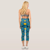Motif Diamond Capri Leggings (Rückseite)