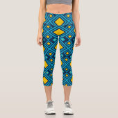 Motif Diamond Capri Leggings (Vorderseite)