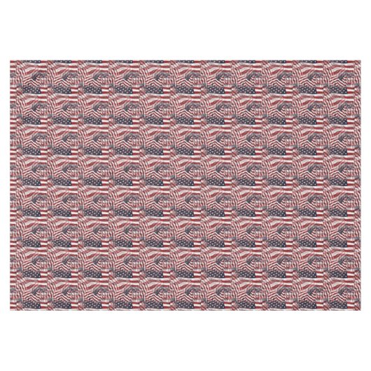Motif für die abstrakte Blaue Flagge Tischdecke (Vorderseite (Horizontal))