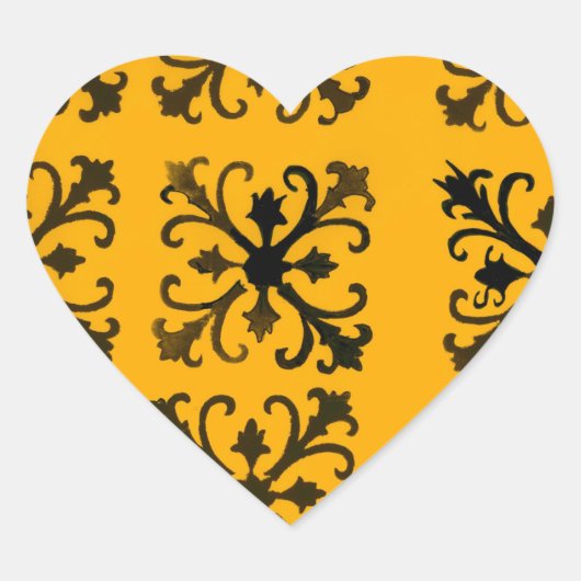 Motif Herz-Aufkleber (Vorderseite)