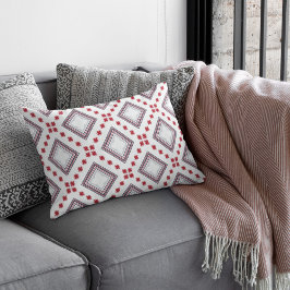 Motif Ikat Design Batik Textil Nahtloses Muster Kissen Für Draußen